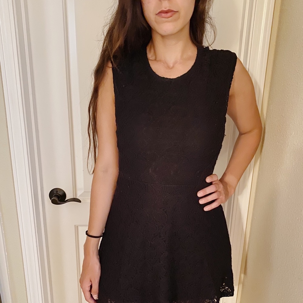 Cute Black Topshop Dress